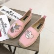 画像3: Women's Dumbo embroidery espadrilles Flat shoes   ダンボ刺繍エスパドリーユフラットシューズ　スニーカー　パンプス (3)