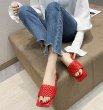 画像6: Women  Mesh square head flat sandals flip-flops 　レザーメッシュフラットサンダル　スリッパ　　　　　　　　　　　　　　　　　　　　　　　　　　　　　　　　　　　　　　　　　　　　　　　　　　　　　　　　　　　　　　　　　　　　　　　　　　　　　　 (6)