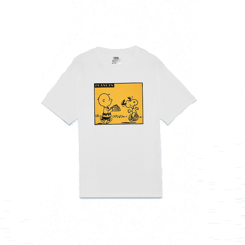 画像5: Unisex Men's Snoopy tshirt  ユニセックス 男女兼用  スヌーピーコミックラウンドネックルーズ半袖Tシャツ (5)