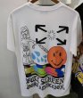 画像3: Numbering Back Smile Print Unisex Short Sleeve T-shirt    ナンバリング＆スマイルプリントユニセックス 男女兼用ラウンドネック半袖Tシャツ (3)