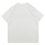 画像6: Unisex  loose butterfly Print Short Sleeve T-shirt     バタフライ 蝶プリントユニセックス 男女兼用ラウンドネック半袖Tシャツ (6)