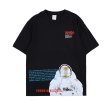 画像2: NASA Space astronaut short-sleeved T-shirt   ユニセックス 男女兼用　NASA ナサ宇宙飛行士プリント半袖Tシャツ (2)