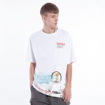画像3: NASA Space astronaut short-sleeved T-shirt   ユニセックス 男女兼用　NASA ナサ宇宙飛行士プリント半袖Tシャツ (3)
