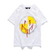 画像1: VLONE Edison Paris limited barbed wire smiley print  short sleeve T-shirt    ユニセックス 男女兼用有刺鉄線スマイリープリント半袖Tシャツ (1)