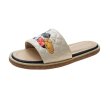 画像3: Women flat Mickey Mouse Quilted Sandals Slippers flip-flops　 フラットミッキーキルティングサンダル  フリップフロップ　 (3)