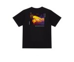 画像4:  oil painting Mona Lisa short sleeve T-shirt    ユニセックス 男女兼用モナリザプリント半袖Tシャツ (4)