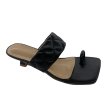 画像4: Women  fine heel Square head Quilted Sandals 　スクエアヘッドレザーキルティングヒールサンダル   (4)