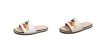 画像4: Women flat Mickey Mouse Quilted Sandals Slippers flip-flops　 フラットミッキーキルティングサンダル  フリップフロップ　 (4)