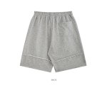 画像3: Unisex Men's layered raw five-point pants half pants   ユニセックス 男女兼用スウェットレイヤードハーフパンツ (3)