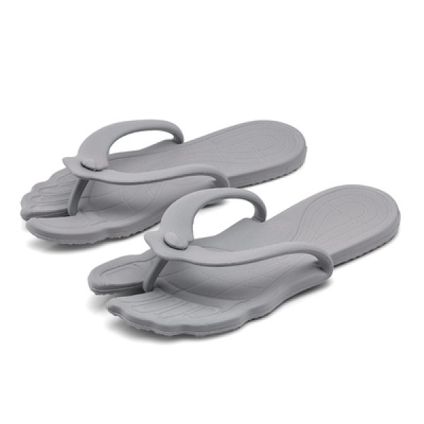 画像1: portable folding sandals slipper unisex  　男女兼用ユニセックスフラット折りたたみソフトボトムフリップフロップサンダルシャワーサンダル ビーチサンダル　 (1)