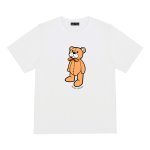 画像1: bear pattern loose short sleeve T-shirt    ユニセックス 男女兼用ベアー 熊プリント半袖Tシャツ (1)