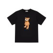 画像2: bear pattern loose short sleeve T-shirt    ユニセックス 男女兼用ベアー 熊プリント半袖Tシャツ (2)