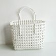 画像5: Super practical woven basket handbag tote bag　　　エコ編み込みメッシュトートかご籠バッグ (5)