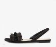 画像2: Women  tassel decorated flat sandals  　本革レザータッセルスクエアヘッドオープントゥフラットサンダル (2)