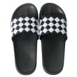 画像3: Unisex check pattern damier shower sandals　男女兼用ユニセックスフラットソフトボトムダミエ格子柄フリップフロップサンダルシャワーサンダル ビーチサンダル　 (3)