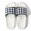 画像2: Unisex check pattern damier shower sandals　男女兼用ユニセックスフラットソフトボトムダミエ格子柄フリップフロップサンダルシャワーサンダル ビーチサンダル　 (2)