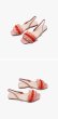 画像9: Women  tassel decorated flat sandals  　本革レザータッセルスクエアヘッドオープントゥフラットサンダル (9)