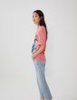 画像6: Women's Betty doll alphabet pattern printed T-shirt 　ベティアルファベットパターンプリント半袖Tシャツ　 (6)