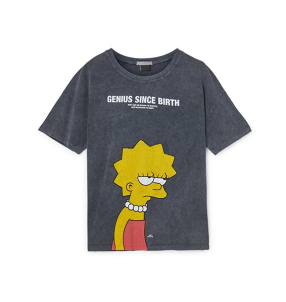 画像1: Women's Lisa Simpson  T-shirt   リサ・シンプソン半袖Tシャツ　 (1)