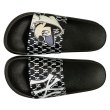 画像1: Unisex NY & Mickey shower sandals slippers　男女兼用ユニセックスフラットソフトボトムNY&ミッキーフリップフロップサンダルシャワーサンダル ビーチサンダル　 (1)