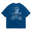 画像2: Unisex men's men and women funny bear letter printing loose short sleeve  T-shirt ユニセックス男女兼用ファニーベアープリントTシャツ (2)