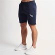 画像4: Unisex Men's  men's casual five-point half  sports pants  ユニセックス 男女兼用スウェットレイヤードハーフパンツ (4)