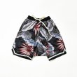 画像1: Unisex Men's  Hawaiian beach pants floral loose shift shorts　ユニセックス 男女兼用ハワイアンビーチパンツフローラルルーズシフトショーツ (1)