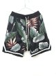 画像5: Unisex Men's  Hawaiian beach pants floral loose shift shorts　ユニセックス 男女兼用ハワイアンビーチパンツフローラルルーズシフトショーツ (5)