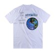 画像2: TravisScottAstroworldHappyFaceTee short sleeve T-shirt  オーバーサイズ ユニセックス 男女兼用ワールドハッピーフェイスティープリントTシャツ (2)