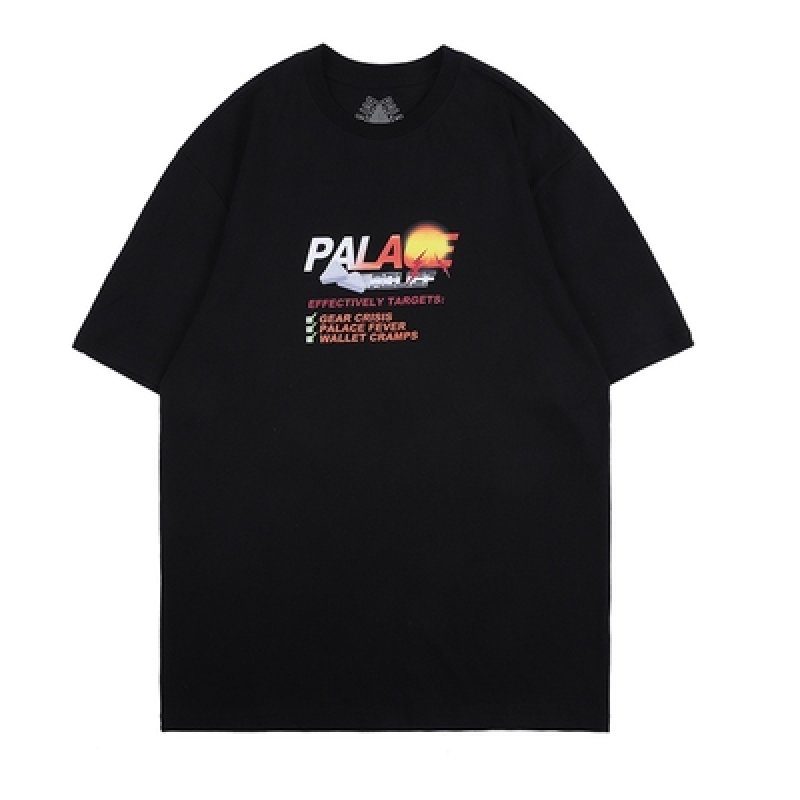 Palace ロゴプリント Tシャツ ブラウン palace street short sleeve T-shirt オーバーサイズ ユニ