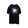 画像2: UN five-bar printing short sleeve T-shirt  オーバーサイズ ユニセックス 男女兼用5バープリントプリントTシャツ (2)
