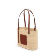 画像2: Woman’s straw  woven  seaside holiday tote bag  ストローかご籠 トートショルダーバック　 (2)