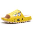 画像1: men's Spongebob slippers flip flops  soft bottom sandals slippers　厚底 プラットフォームスポンジボブフリップフロップサンダルシャワーサンダル ビーチサンダル　ユニセックス男女兼用 (1)