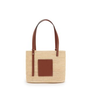 ribbon straw tote clutch bag ストロービックリボン籠かご