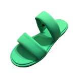画像8: Women  open toe cloth word flat sandals and slippers candy color　フラットソフトクロスキャンディーカラーサンダル スリッパ　ミュール　 (8)