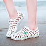 画像6:  men's upstream shoes breathable hole shoes shower sandals slippers  男女兼用ユニセックスフラットビーチシューズシャワーサンダル  (6)