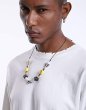 画像2: NAGRI Men's ASAP Rocky Butterfly Skull Dice Pearl Smiley Necklace Punk Hip Hop Street Dance Rock Jewelry GiftsNAGRIメンズASAPロッキーバタフライスカルダイスパールスマイリーネックレス (2)