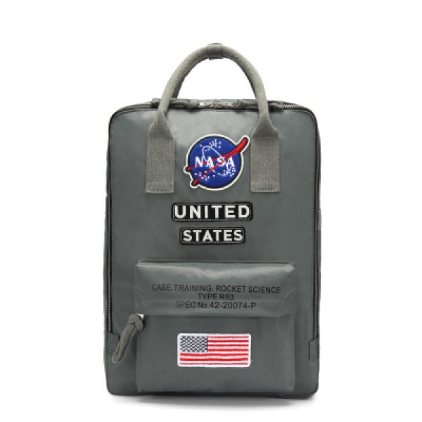 画像1: Unisex NASA backpack daypack messenger bag 　NASA ナサバックパック ショルダーメッセンジャーバッグ (1)