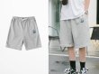 画像3: Unisex Men's multi-pocket sports loose  five-point pants half shorts pants ユニセックス 男女兼用mountainエンブレム付きスウェットハーフショートパンツ (3)