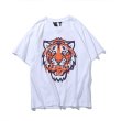 画像2: men's VLONE tiger head big V short sleeve  T-shirt ユニセックス 男女兼用タイガーヘッドプリントTシャツ (2)