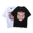 画像5: men's VLONE tiger head big V short sleeve  T-shirt ユニセックス 男女兼用タイガーヘッドプリントTシャツ (5)