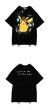 画像5: men's  cartoon graffiti printed  short sleeve  T-shirt ユニセックス 男女兼用ピカチュウプリントTシャツ (5)