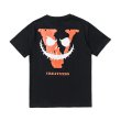 画像4: men's  vlone evil smiley printed  short sleeve  T-shirt ユニセックス 男女兼用vloneプリントTシャツ (4)