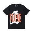 画像2: men's  vlone evil smiley printed  short sleeve  T-shirt ユニセックス 男女兼用vloneプリントTシャツ (2)