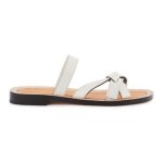 画像9: Women knock on comfortable playful bow tie wild casual flat sandals slippers  　リボンボウレザーフラットサンダル 　スリッパ　 (9)