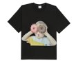 画像2: Unisex Mens ＆ Woman baby face donut short sleeve t-shirt ベイビーフェイス ドーナツ プリント半袖Tシャツ (2)