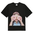 画像4: Unisex Mens ＆ Woman baby face donut short sleeve t-shirt ベイビーフェイス ドーナツ プリント半袖Tシャツ (4)