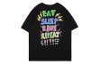 画像5: Unisex Mens ＆ Woman Eat Sleep Rave Repeat Short Sleeve Hip Hop Graphic Printing Tees t-shirt  男女兼用イートスリープレイブリピートショートスリーブTシャツヒップホップグラフィックプリントTシャツ (5)