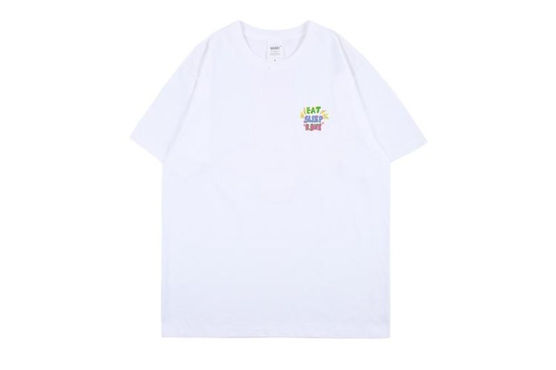 画像4: Unisex Mens & Woman Eat Sleep Rave Repeat Short Sleeve Hip Hop Graphic Printing Tees t-shirt  男女兼用イートスリープレイブリピートショートスリーブTシャツヒップホップグラフィックプリントTシャツ (4)