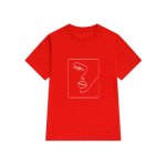 画像3: Women's  characters Facebook emoji printing T-shirt   キャラクターフェイスプリント半袖Tシャツ　 (3)